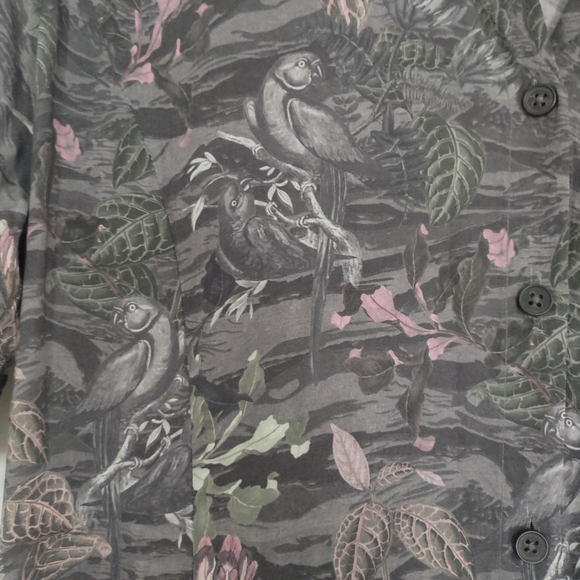 All Saints Fay Paradeep Tropical Print Dress - Picture 12 of 16